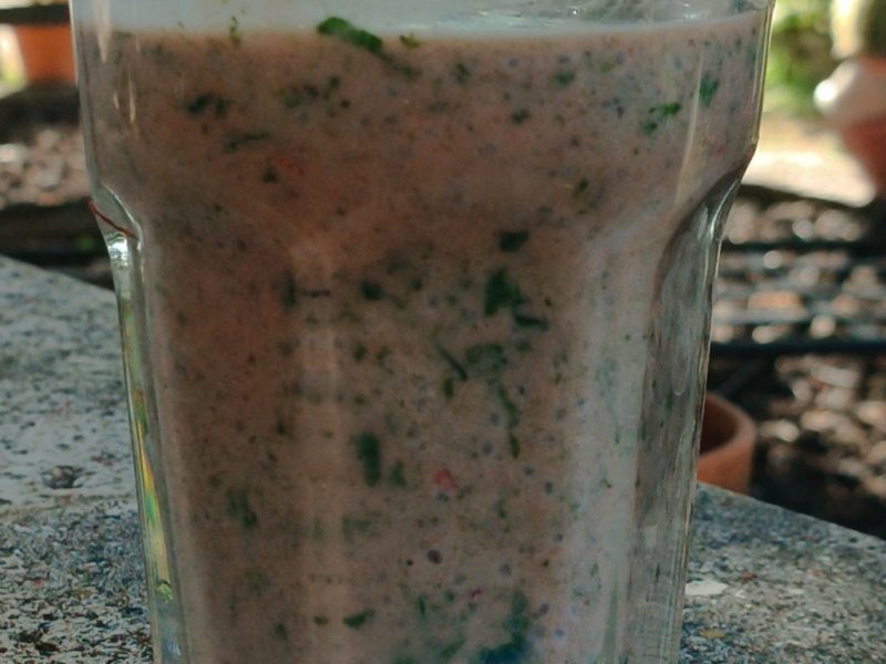 Cliquez pour zoomer ! Milkshake fraise banane Thermomix par Nath 84@