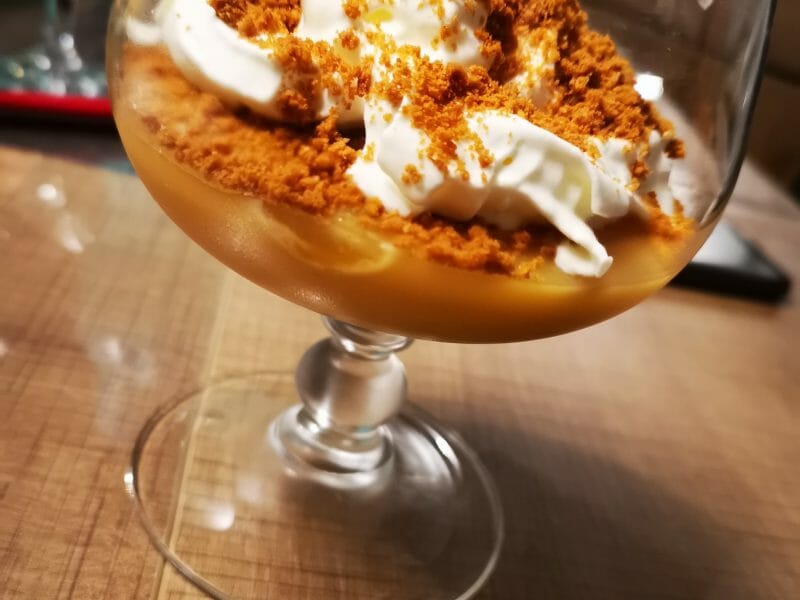 Cliquez pour zoomer ! Verrines pommes caramel et spéculoos Thermomix par LilouManu