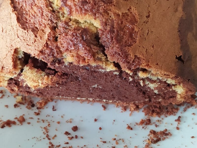 Cliquez pour zoomer ! Marbré au chocolat Thermomix par Fannykimi