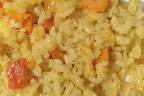 Cliquez pour zoomer ! Risotto au potimarron au Thermomix