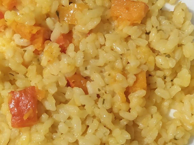 Cliquez pour zoomer ! Risotto au potimarron Thermomix par Fannykimi