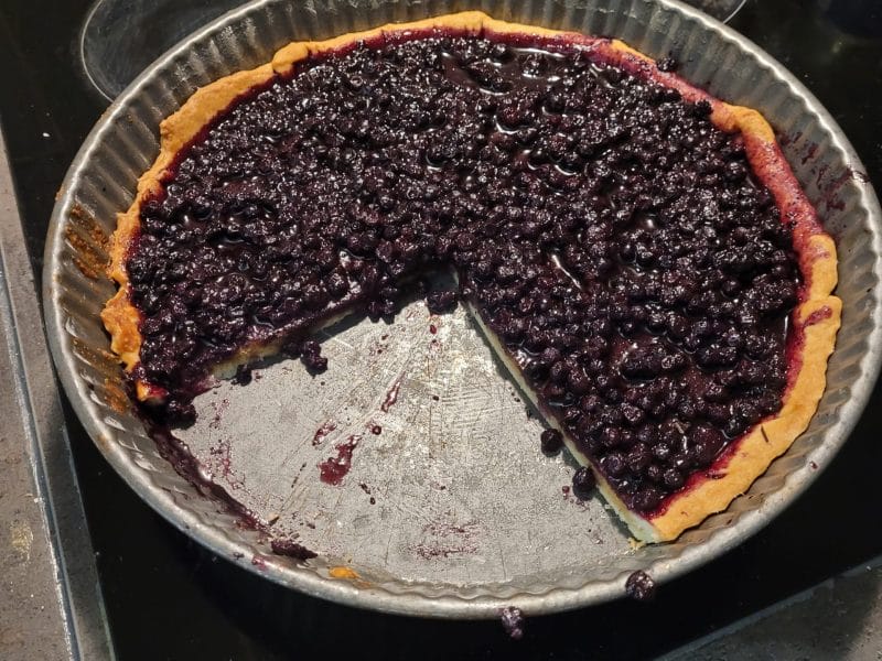 Cliquez pour zoomer ! Tarte aux myrtilles Thermomix par imane91