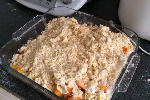 Cliquez pour zoomer ! Crumble au kaki au Thermomix