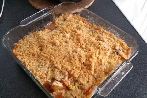 Cliquez pour zoomer ! Crumble au kaki au Thermomix