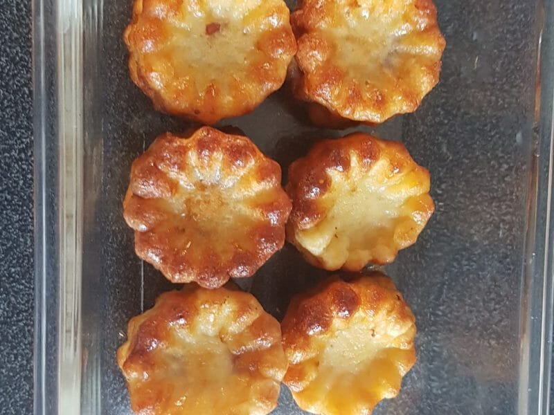 Cliquez pour zoomer ! Mini cannelés chorizo comté Thermomix par imane91