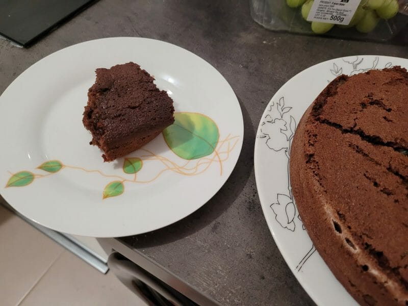 Cliquez pour zoomer ! Gâteau au chocolat et courgettes Thermomix par imane91