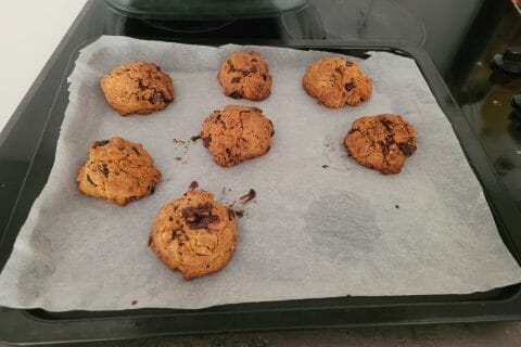 Cliquez pour zoomer ! Cookies beurre de cacahuète et pépites de chocolat Thermomix par imane91