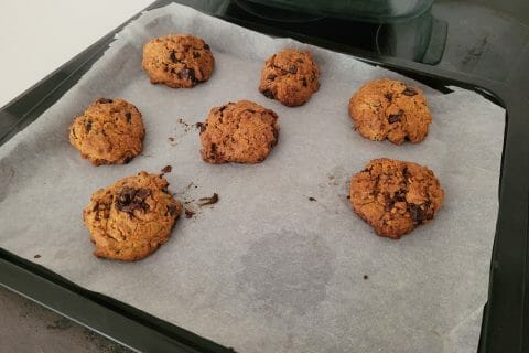 Cliquez pour zoomer ! Cookies beurre de cacahuète et pépites de chocolat Thermomix par imane91