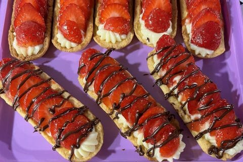 Cliquez pour zoomer ! Tarte aux fraises Thermomix par sab74100