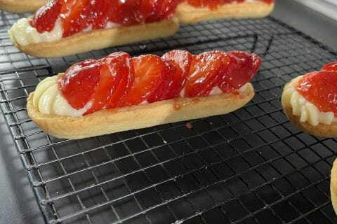 Cliquez pour zoomer ! Tarte aux fraises Thermomix par sab74100