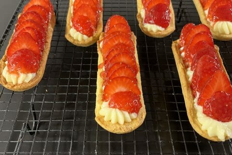 Cliquez pour zoomer ! Tarte aux fraises Thermomix par sab74100