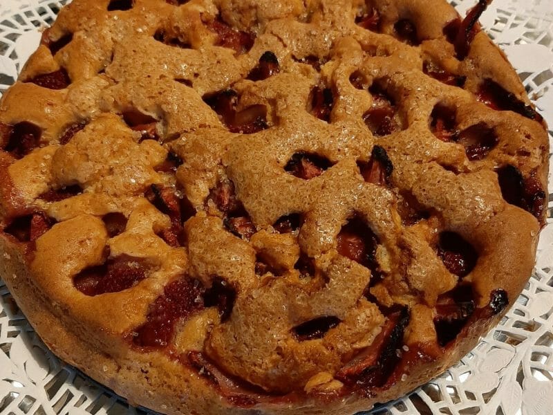 Cliquez pour zoomer ! Gâteau aux fraises Thermomix par granada