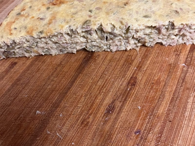 Cliquez pour zoomer ! Quiche au thon et aux olives vertes Thermomix par nounou722