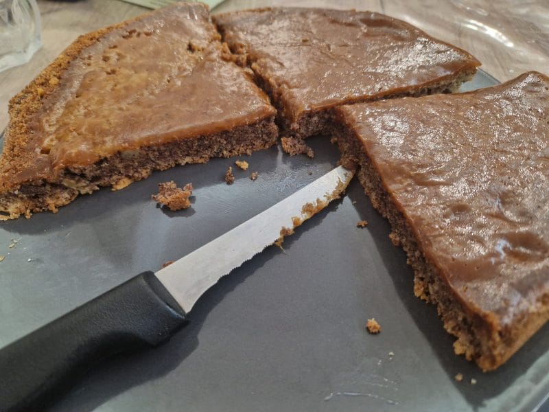 Cliquez pour zoomer ! Gâteau pécan caramel Thermomix par Ancolie23