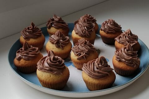 Cliquez pour zoomer ! Cupcakes au nutella Thermomix par Mel_4