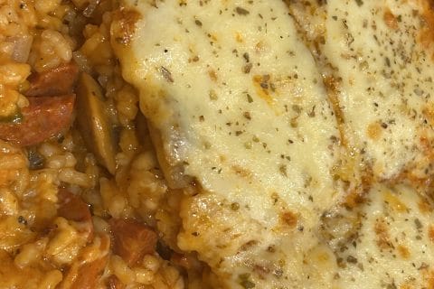 Cliquez pour zoomer ! Gratin de riz façon pizza Thermomix par becca_2