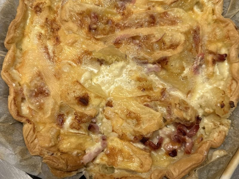 Cliquez pour zoomer ! Tarte aux pommes de terre et lardons Thermomix par nath19691234
