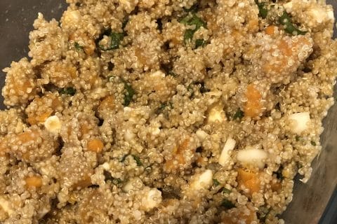 Cliquez pour zoomer ! Salade de quinoa et patate douce Thermomix par mix2tou