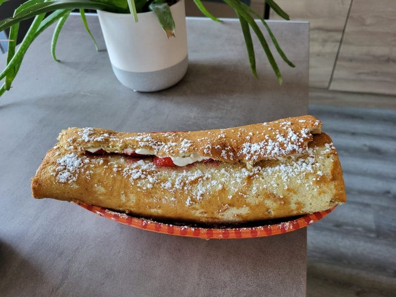 Cliquez pour zoomer ! Fraisier roulé Thermomix par corinne_657