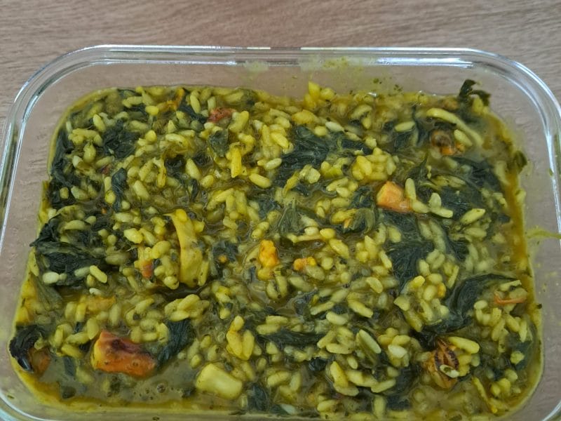 Cliquez pour zoomer ! Risotto crevettes et curry Thermomix par Joce m