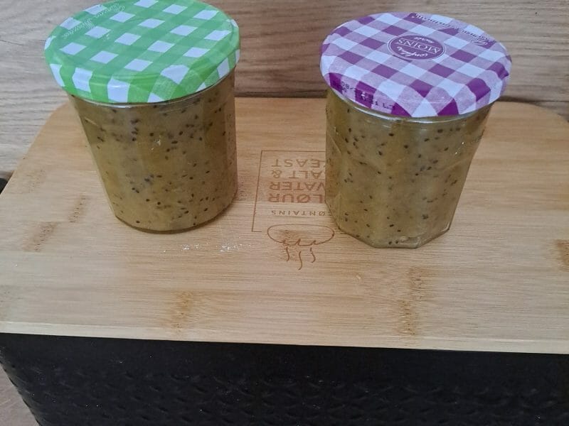 Cliquez pour zoomer ! Confiture kiwis bananes Thermomix par Joce m