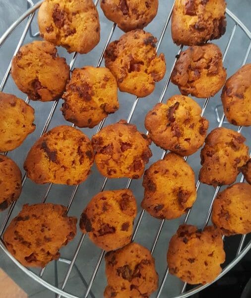 Cliquez pour zoomer ! Cookies au chorizo Thermomix par Ah