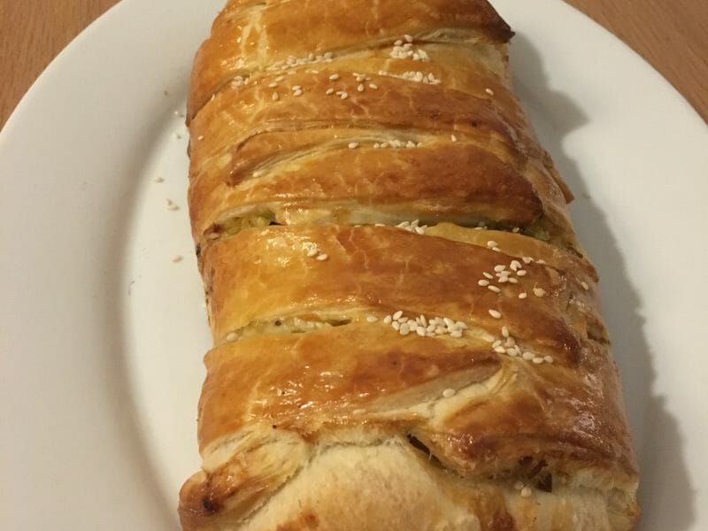 Cliquez pour zoomer ! Feuilleté saumon et poireaux Thermomix par audyac2