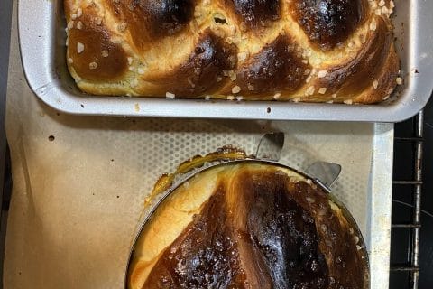 Cliquez pour zoomer ! Brioche tressée à la mie filante Thermomix par laura_lmtr