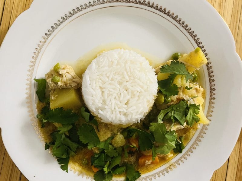 Cliquez pour zoomer ! Poulet Thaï au curry Thermomix par kiki31100
