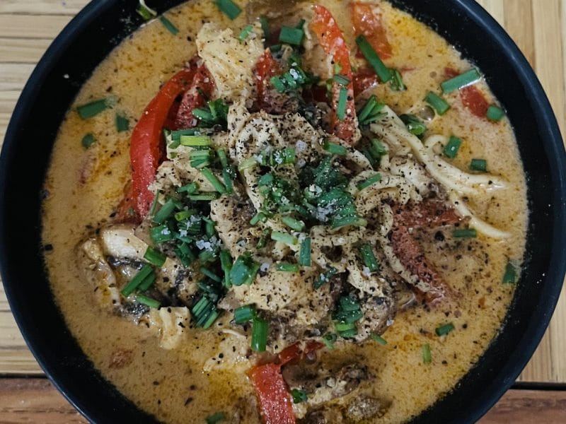 Cliquez pour zoomer ! Ramen thaï au poulet Thermomix par kiki31100