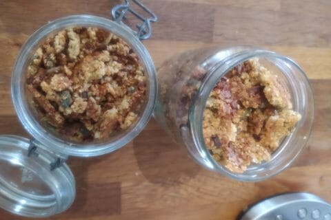 Cliquez pour zoomer ! Granola salé Thermomix par lelenedenantes