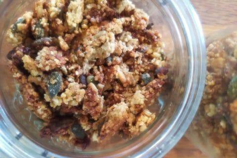 Cliquez pour zoomer ! Granola salé Thermomix par lelenedenantes