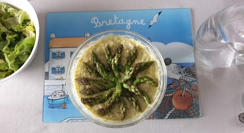 Cliquez pour zoomer ! Risotto aux asperges vertes Thermomix par D.ALIX