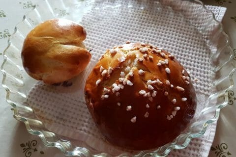 Cliquez pour zoomer ! Brioche étoilée au Nutella Thermomix par @naicha2