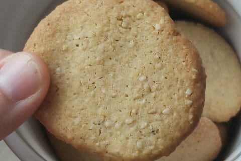 Cliquez pour zoomer ! Biscuits au sésame Thermomix par fati45