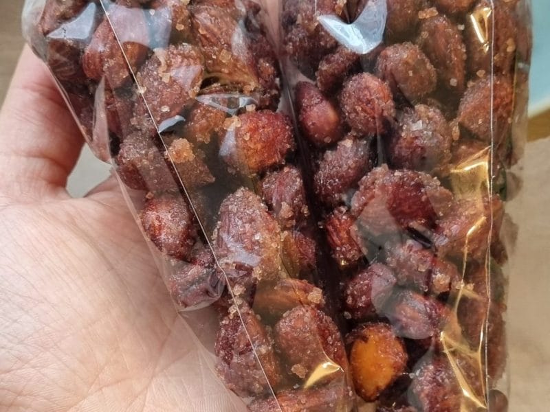 Cliquez pour zoomer ! Amandes grillées à la cannelle et au miel Thermomix par fati45