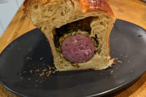 Cliquez pour zoomer ! Saucisson brioché Thermomix par satai