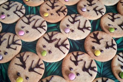 Cliquez pour zoomer ! Sablés rennes de Noël Thermomix par Oph3