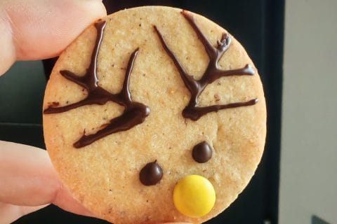Cliquez pour zoomer ! Sablés rennes de Noël Thermomix par Oph3