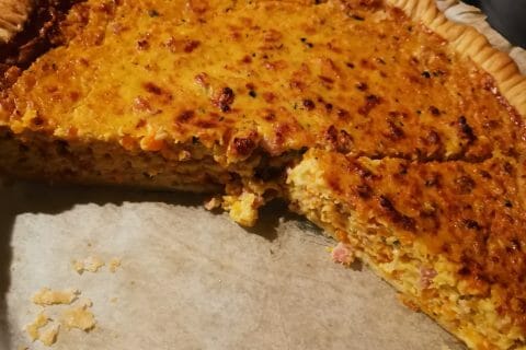 Cliquez pour zoomer ! Tarte courgettes et carottes Thermomix par Oph3