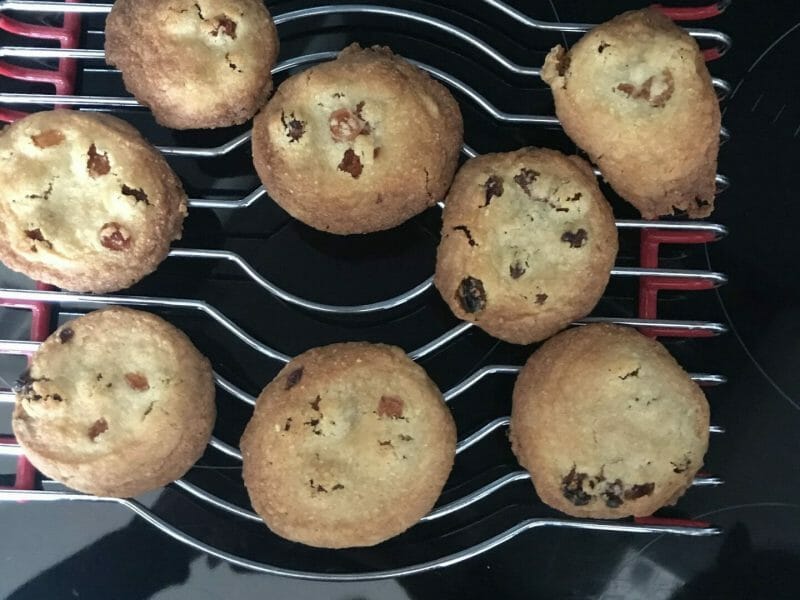 Cliquez pour zoomer ! Sablés aux raisins secs et au rhum Thermomix par morgylene