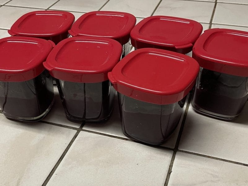 Cliquez pour zoomer ! Compote pommes myrtilles Thermomix par ketty62