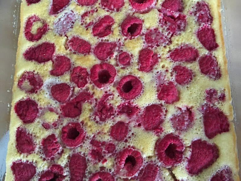 Cliquez pour zoomer ! Clafoutis aux framboises Thermomix par Sophie_5