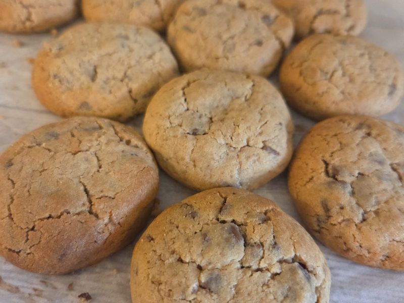 Cliquez pour zoomer ! Cookies beurre de cacahuète et pépites de chocolat Thermomix par vivi_25