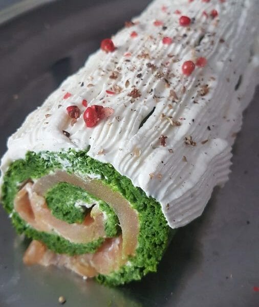 Cliquez pour zoomer ! Roulé aux épinards, saumon et Boursin Thermomix par Enora12000