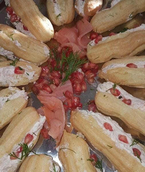 Cliquez pour zoomer ! Mini éclairs au saumon fumé Thermomix par Enora12000