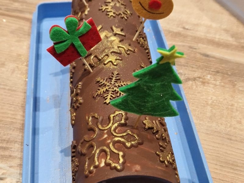 Cliquez pour zoomer ! Bûche Ferrero Rocher Thermomix par Marilynx