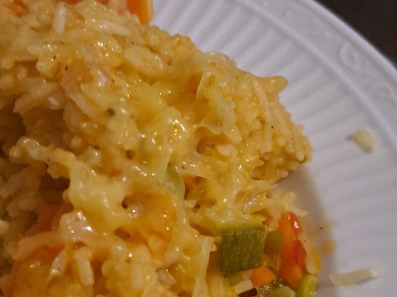 Cliquez pour zoomer ! Riz safrané aux petits légumes Thermomix par drsafaa