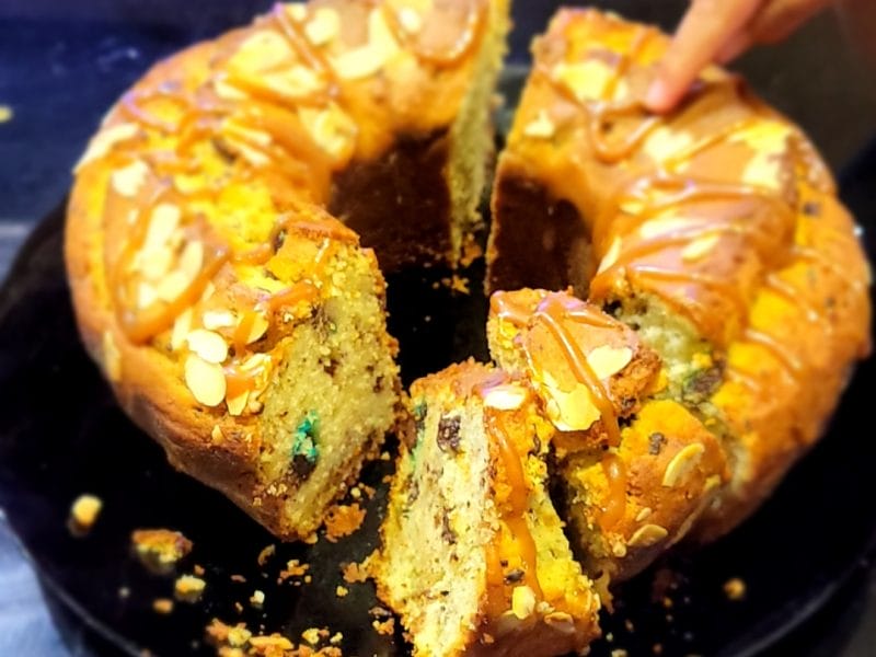 Cliquez pour zoomer ! Cake à la ricotta et aux pépites de chocolat Thermomix par hindo296