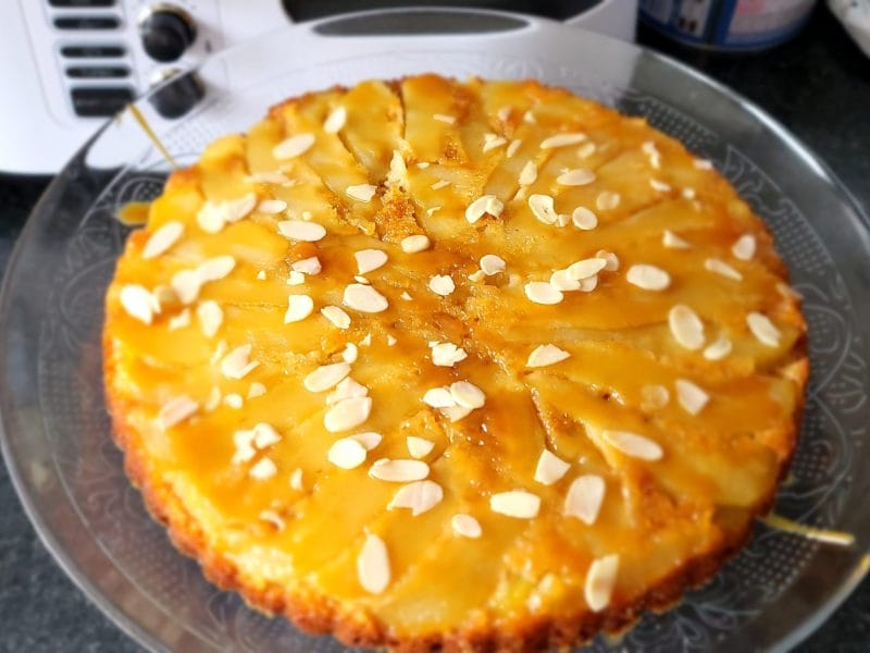 Cliquez pour zoomer ! Gâteau renversé aux poires Thermomix par hindo296